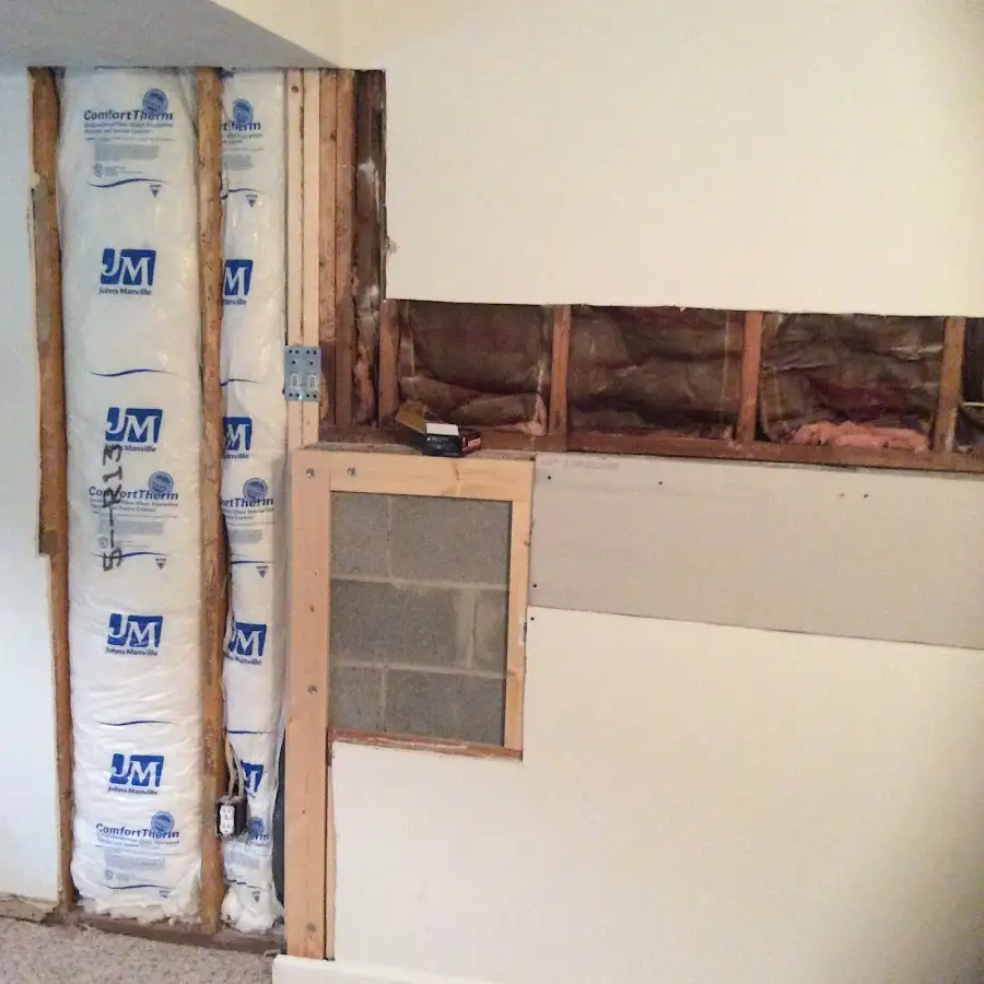 Wall insulation replacement during Odor Removal & Deodorization in Thermalito